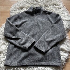 Gymboree Heather Gray Boys Fleece Pullover Jscket 7-8